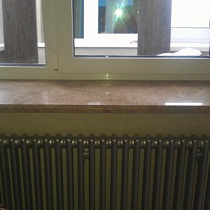 Подоконник из мрамора Имперадор лайт