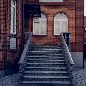 Гранитная лестница